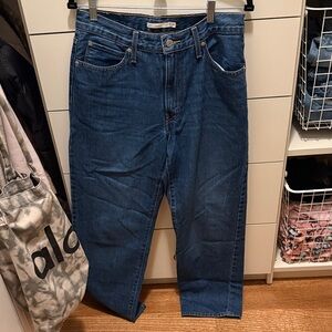 Levi's Dark Blue Flare Jeans